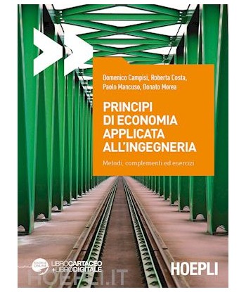 PRINCIPI DI ECONOMIA APPLICATA ALL'INGEGNERIA