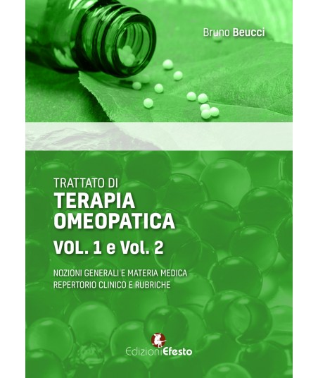 Trattato di terapia omeopatica. Nozioni generali e materia medica. Repertorio clinico e rubriche